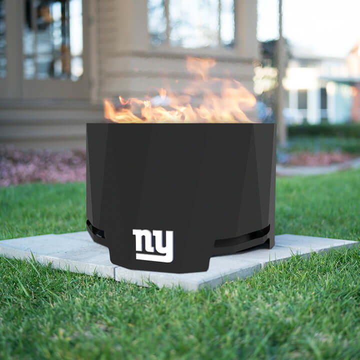 Official NFL New York Giants Smokeless Patio Fire Pit