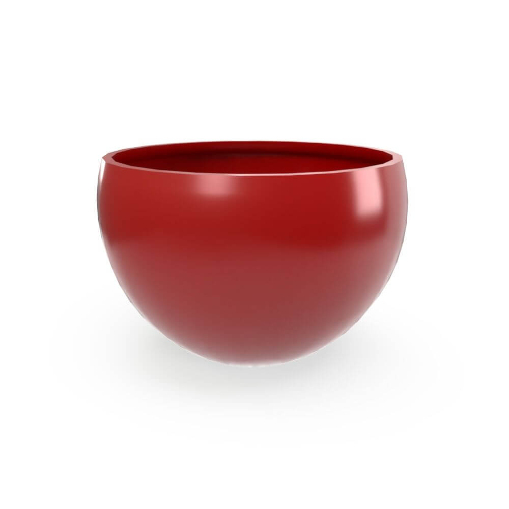 Jay Scotts Tarragona Fiberglass Round Planter Box - Size 24" x 16"H