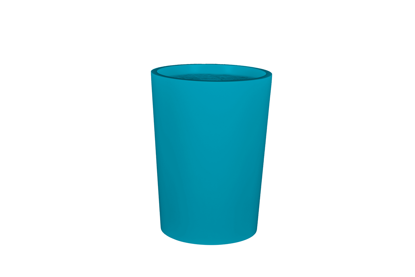 Jay Scotts Tegel Fiberglass Round Planter Box - Size 22" x 30"H