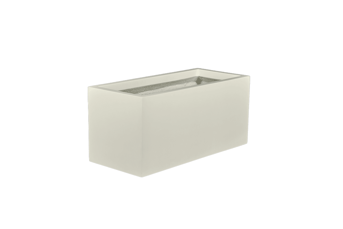 Jay Scotts Badalona Rectangular Fiberglass Planter Box - 39"L x 17"W x 17"H