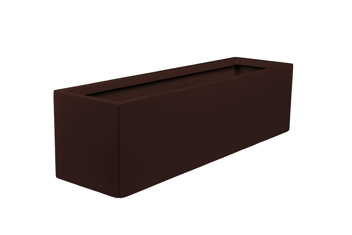 Jay Scotts Wheeling Table Top Fiberglass Planter Box - Size 44" x 7" x 7"H