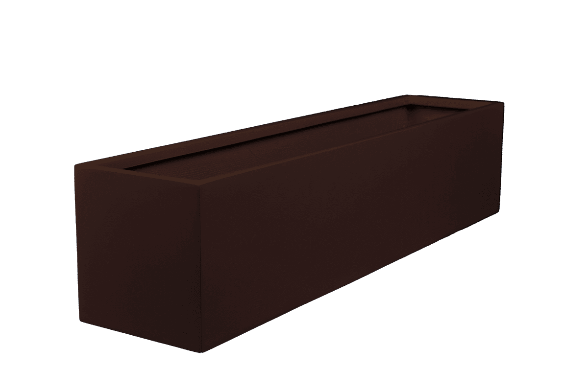 Jay Scotts Vicksburg Table Top Fiberglass Planter Box - Size 32" x 7" x 7"H