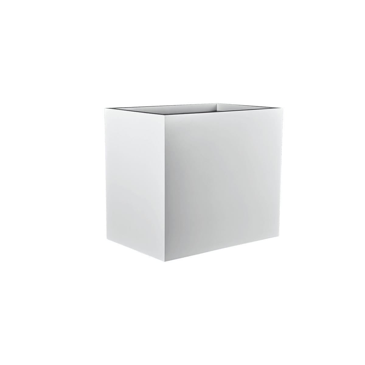 Jay Scotts Brisbane Rectangular Fiberglass Planter Box - 48"L x 24"W x 32"H - Color: BRZ Metallic Bronze - Yardify Commercial Spec