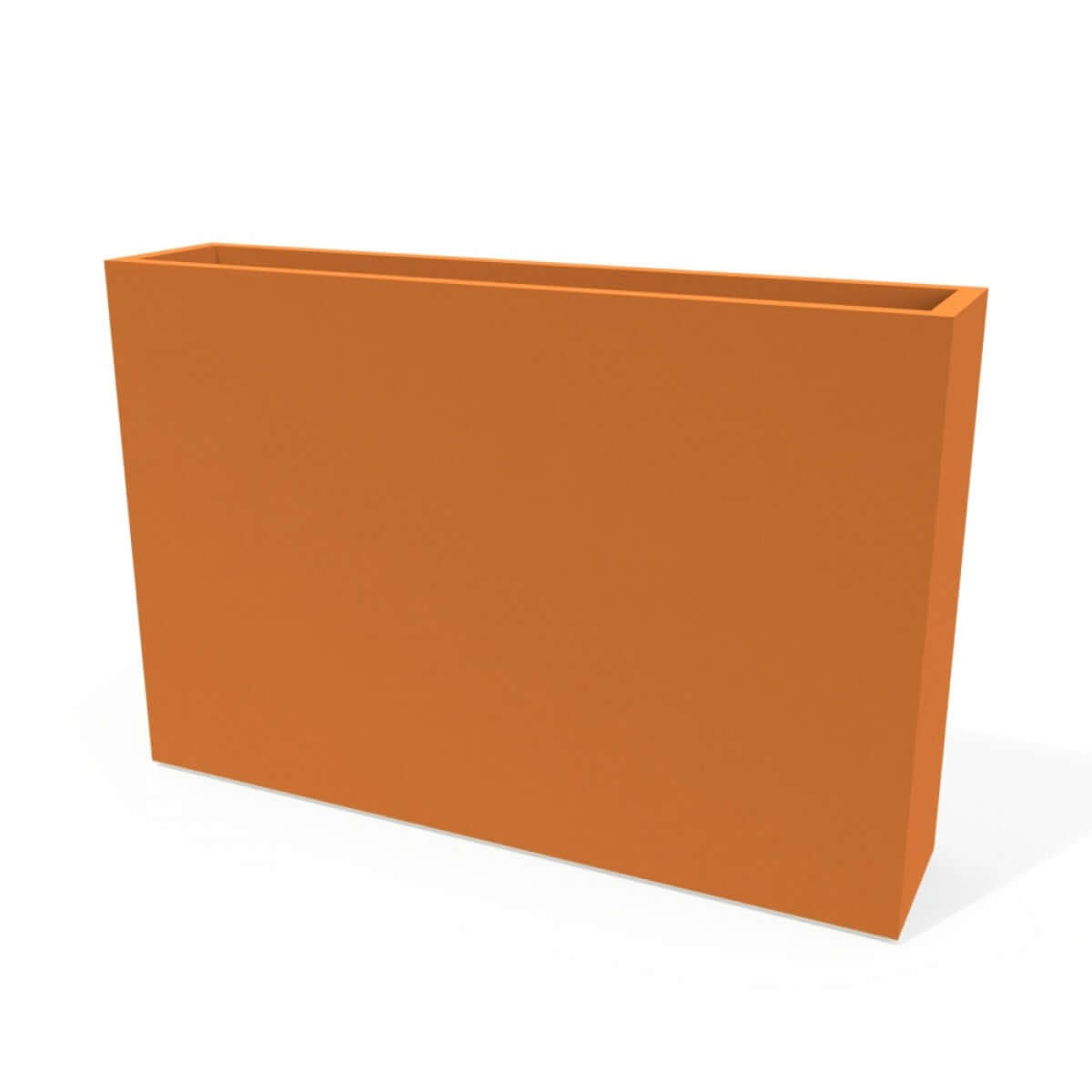 Jay Scotts Amesbury Narrow Rectangular Fiberglass Planter Box - 48"L X 10"W X 32"H