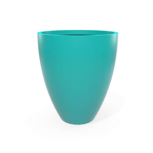 Jay Scotts Brannan Fiberglass Round Planter Box - Size 18" x 29"H