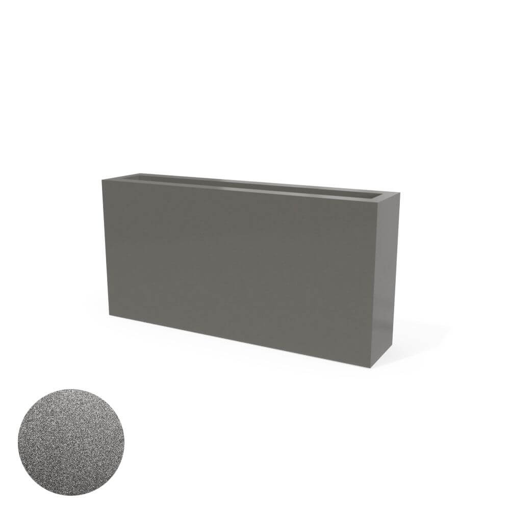 Jay Scotts Camoux Rectangular Fiberglass Planter Box - Size 36"L x 8"W x 18"H