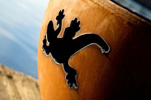 Fire Pit Art Kokopelli Wood Burning Handcrafted Carbon Steel Fire Pit (KO), Fireplace - Yardify.com