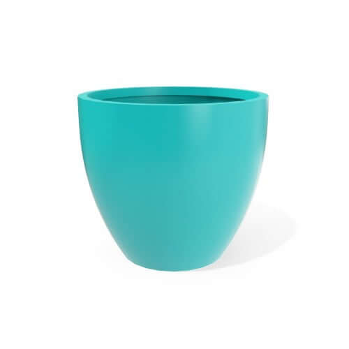 Jay Scotts Wannsee Round Fiberglass Planter Box - Size 33" x 29"H