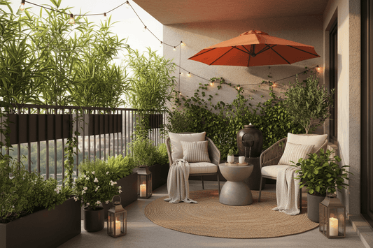 How to Turn a Small Balcony into a Private Outdoor Getaway