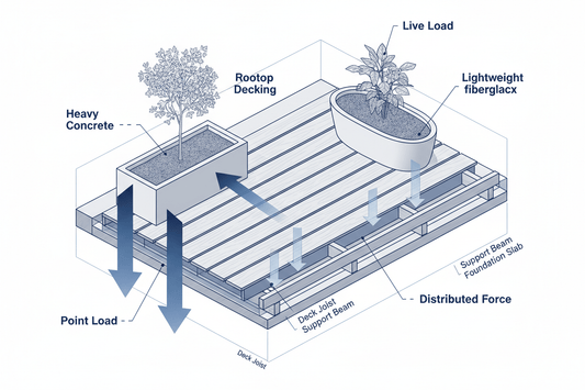 The Ultimate Specification Guide to Large Outdoor Fiberglass Planters: Architectural Design, Material Engineering, and Structural Load Analysis