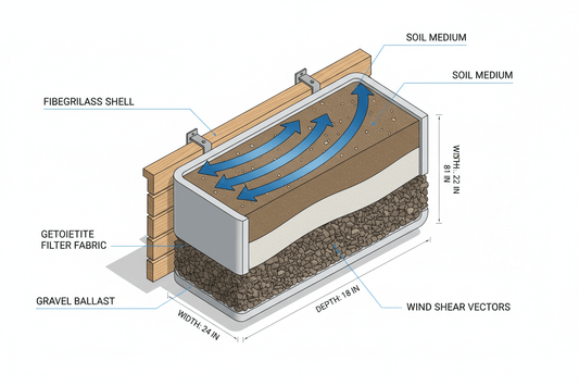 The Architectural Guide to Deck Railing Planters: Mounting Mechanics, Privacy Screening, and Specification