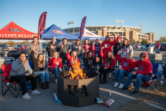 College Tailgate Essentials: Why a Logo Fire Pit Is the Ultimate Hub