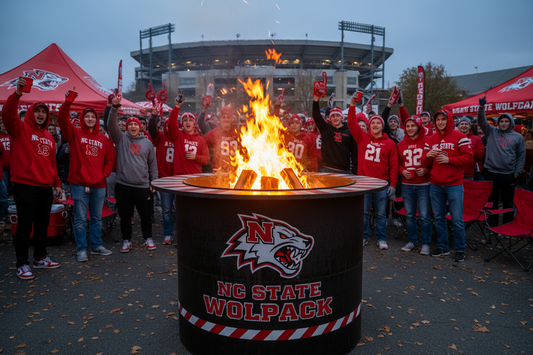 Collegiate Fire Pits for Campus Tailgates and Alumni Events