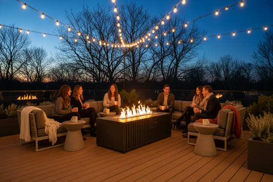 Commercial Fire Pits: Gas Line vs. Propane Spec Guide