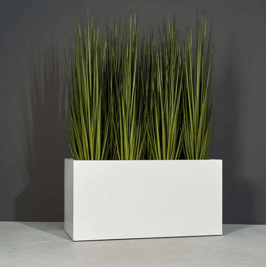 Jay Scotts Granada 60″ Wide Rectangular Fiberglass Planter: The Hospitality Industry's Pool Deck Standard