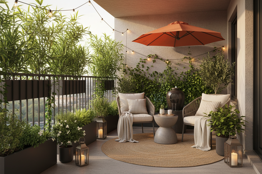 How to Turn a Small Balcony into a Private Outdoor Getaway