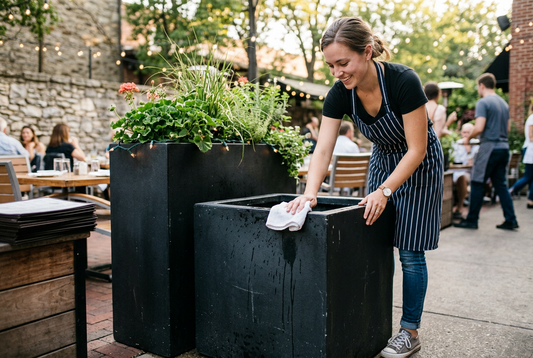 Multi-Size Restaurant Planters: Upscale Your Patio Without Renovating