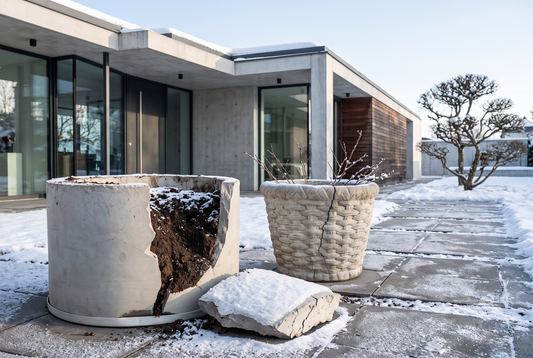 Fiberglass vs. Concrete Planters: Why Architects Ditch Cement for Composite in 2026
