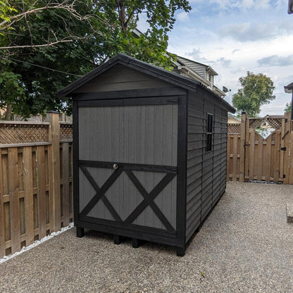 Homestead Rancher Cedar Storage Shed Kit (6'x6' to 10'x20')