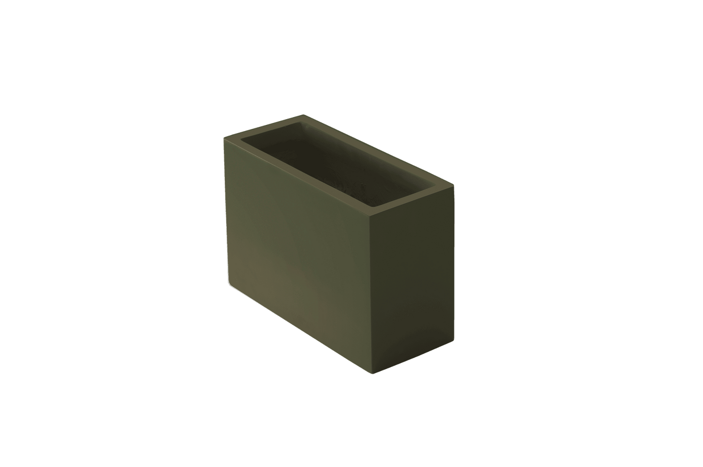 Jay Scotts Nile Wall Fiberglass Planter Box - 24"L x 5"W x 8"H