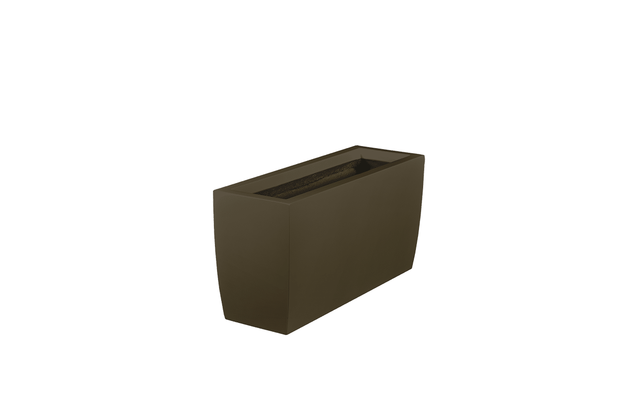 Jay Scotts Panama Rectangular Tapered Planter Box - 48"L x 12"W x 18"H