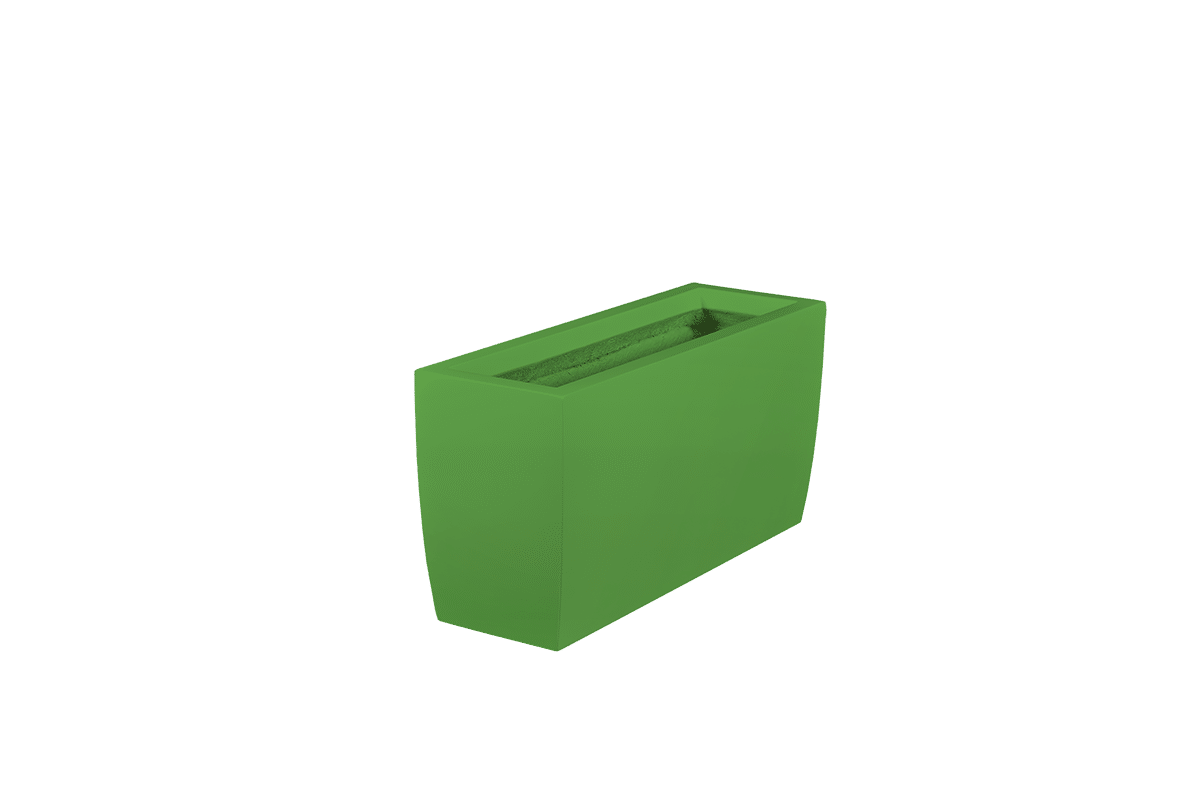 Jay Scotts Panama Rectangular Tapered Planter Box - 48"L x 12"W x 18"H