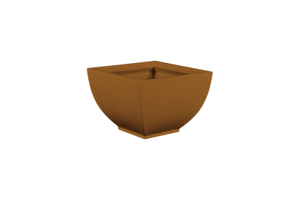 Kathryn FIBERGLASS SQUARE PLANTER BOX - Size 18"L x 18"W x 12.7"H