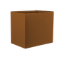 Brisbane RECTANGULAR FIBERGLASS PLANTER BOX - Size 60" L x 24" W x 32"H