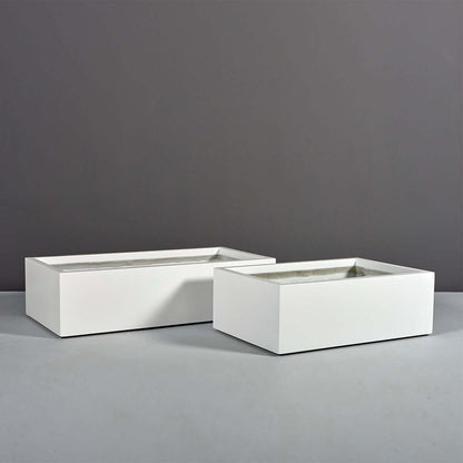 Jay Scotts Antwerp Rectangular Fiberglass Planter Box - 72"L x 24"W x 12"H