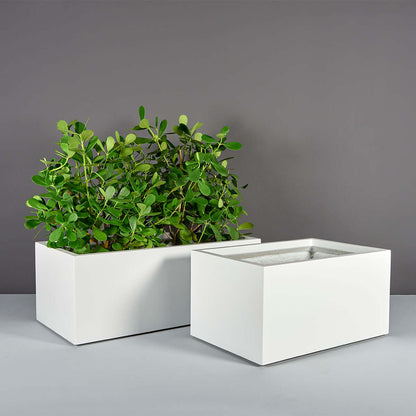 Jay Scotts Torino Fiberglass Rectangular Planter Box by Jay Scotts - 72"L x 24"W x 18"H