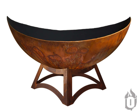 Ohio Flame Lunar Artisan Fire Bowl with Hollow Base