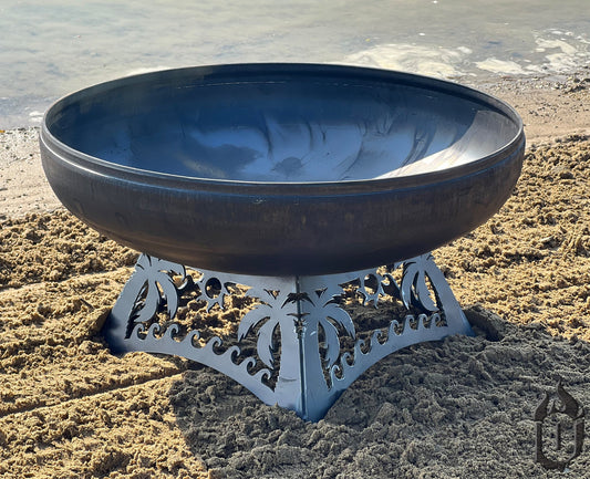 Ohio Flame Liberty Fire Pit "Beach Vibes" - Limited Release (Made in USA)