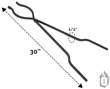 Campfire Tongs (Made in USA)