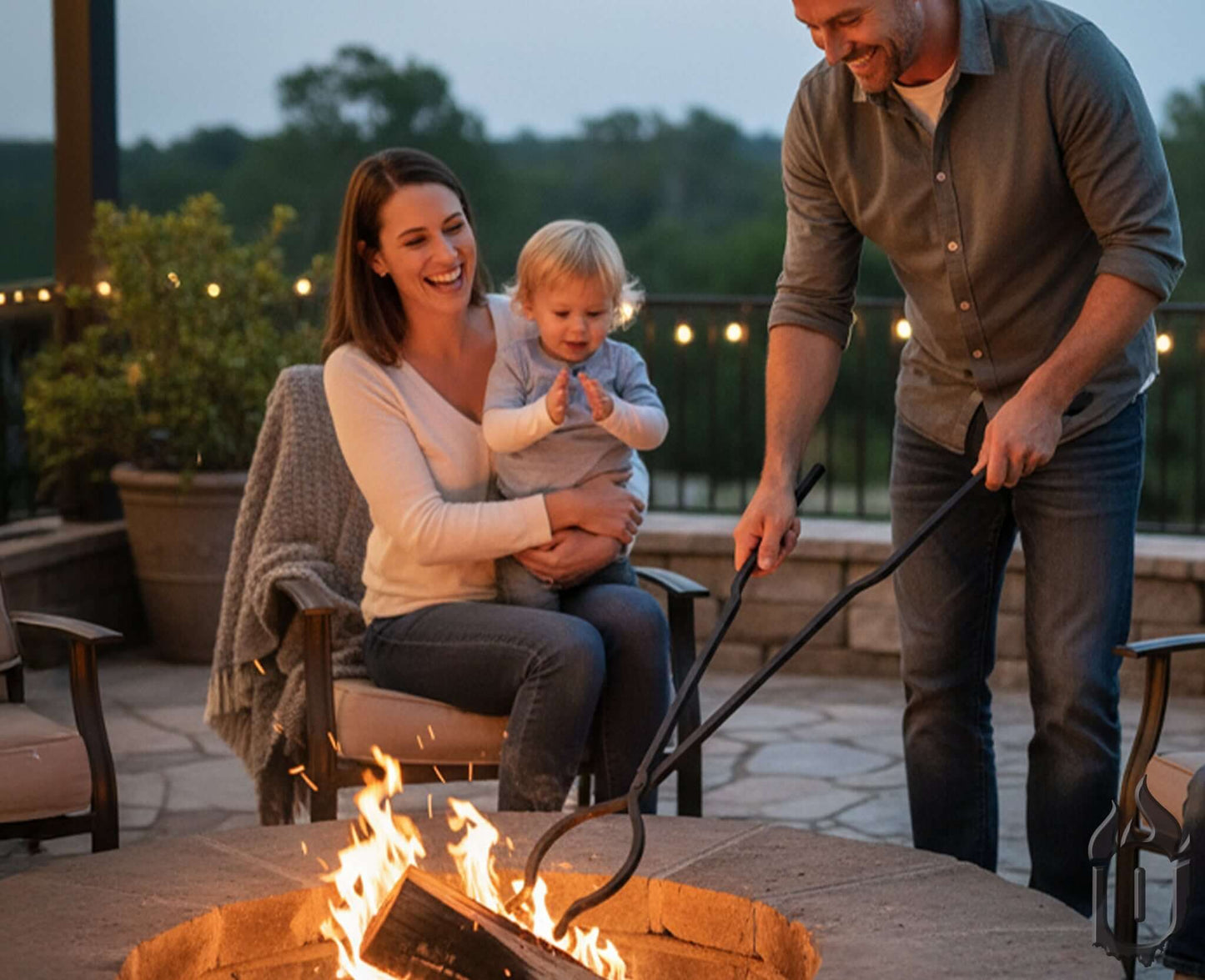 Campfire Tongs (Made in USA)