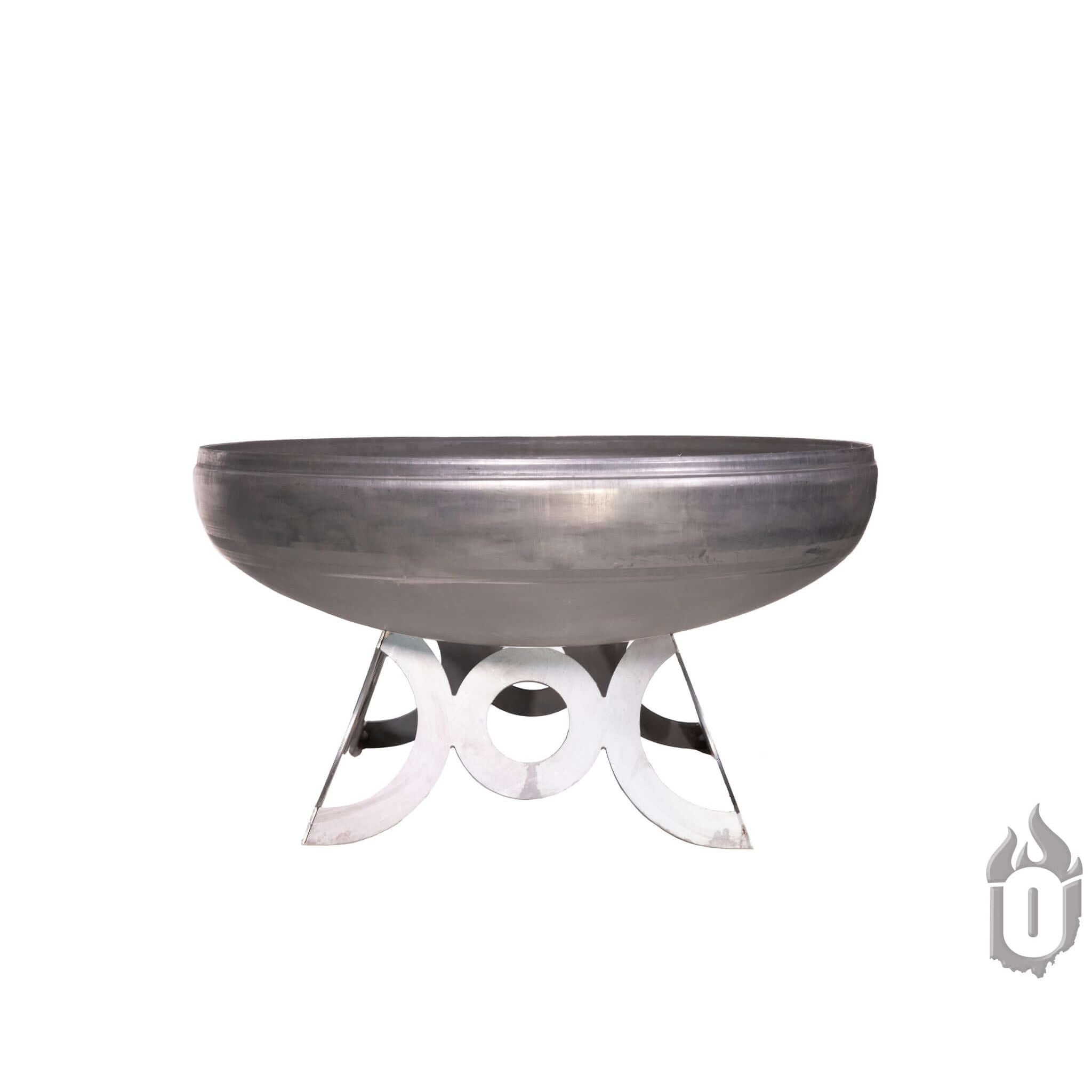 Ohio Flame Liberty Fire Pit with Angular Base