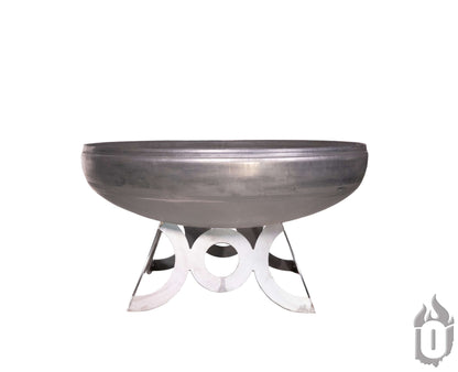 Ohio Flame Liberty Fire Pit with Circular Base