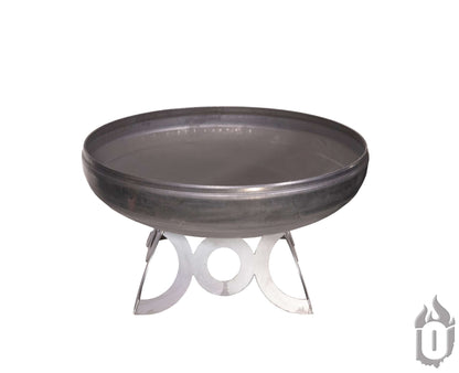 Ohio Flame Liberty Fire Pit with Circular Base