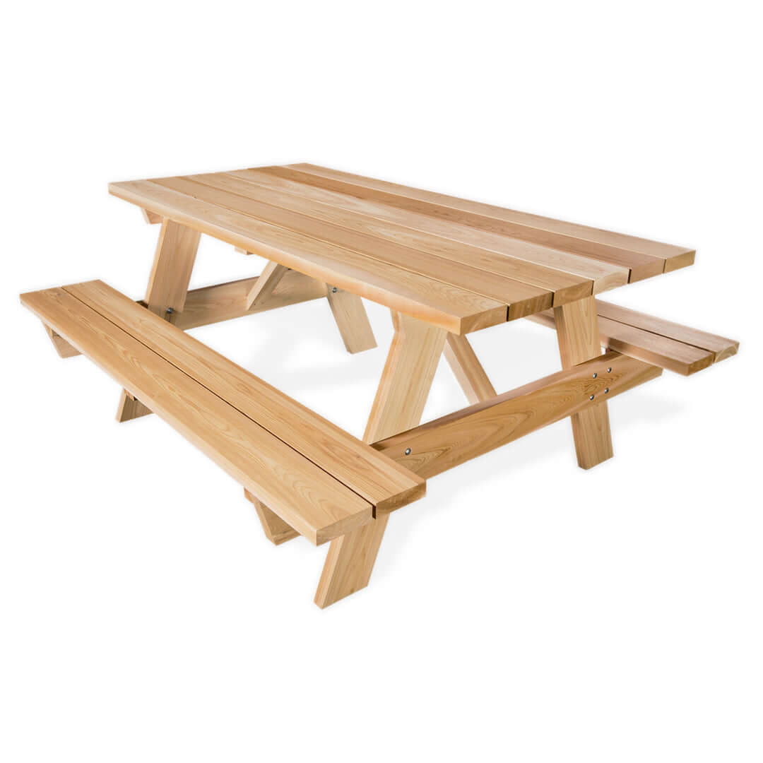 6-Ft Cedar Picnic Table with Benches (PT70)