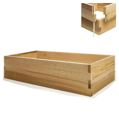 4x2-Ft Double Layer Raised Cedar Garden Box (RG48-2)