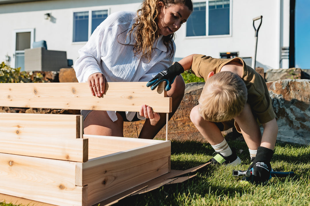 6x2-Ft Double Layer Raised Cedar Garden Box (RG72-2)