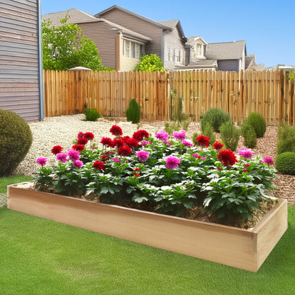 6-Ft x 2-Ft Raised Cedar Garden Box (RG72)