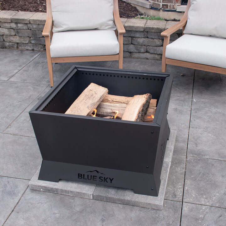 Square Mammoth Patio Smokeless 28" Fire Pit
