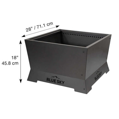 Square Mammoth Patio Smokeless 28" Fire Pit