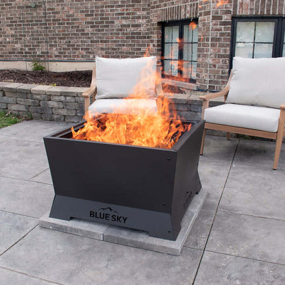 Square Mammoth Patio Smokeless 28" Fire Pit
