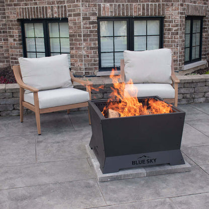 Square Mammoth Patio Smokeless 28" Fire Pit