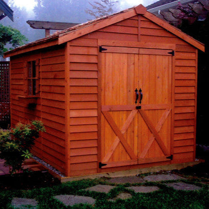 Homestead Rancher Cedar Storage Shed Kit (6'x6' to 10'x20')
