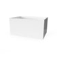 Torino Rectangular FIBERGLASS PLANTER BOX by Jay Scotts - 72"L x 24"W x 18"H