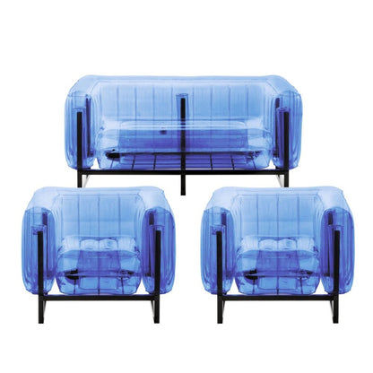 MOJOW - Yomi Lounge Garden Furniture Set - Blue