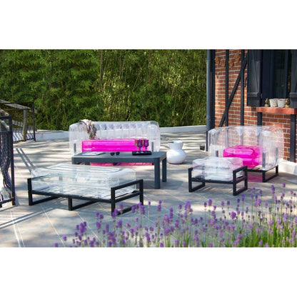 MOJOW - Yomi Lounge Garden Furniture Set - Transparent