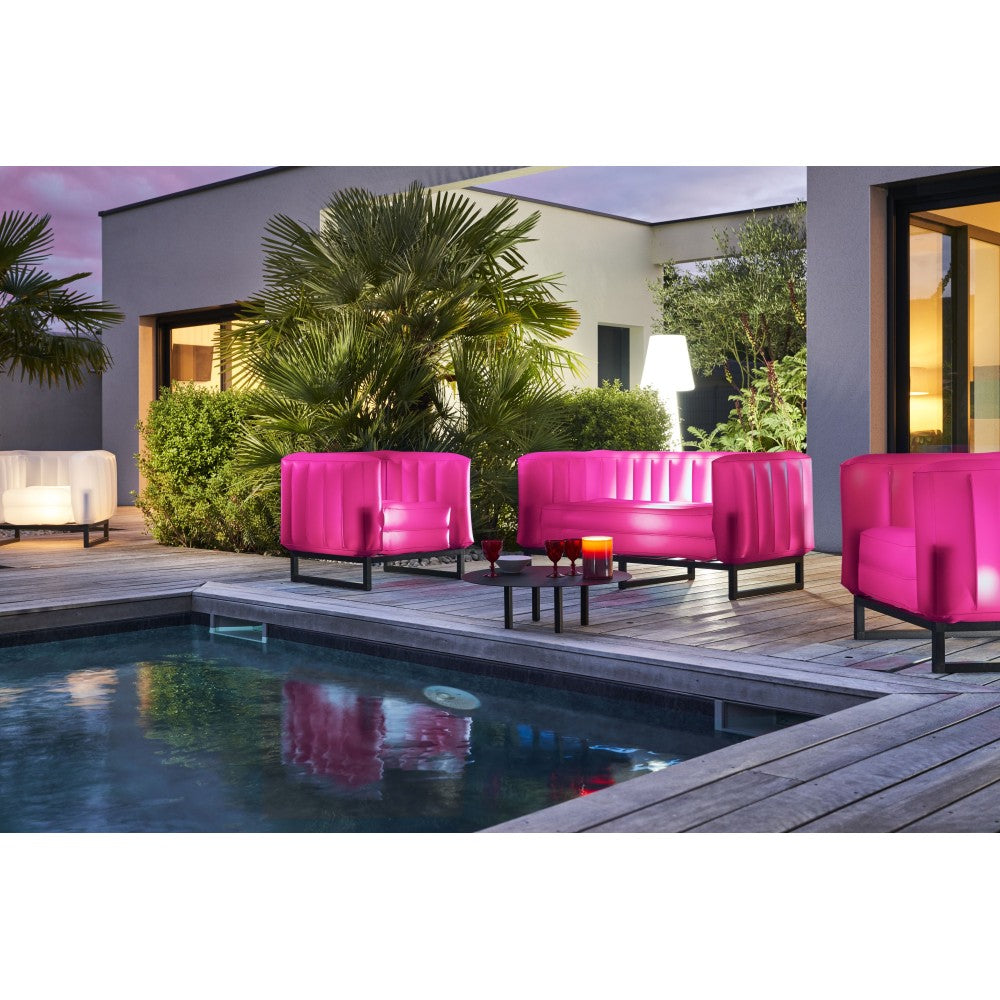 MOJOW - YOMI Luminous Lounge Garden - Pink 3 Pieces